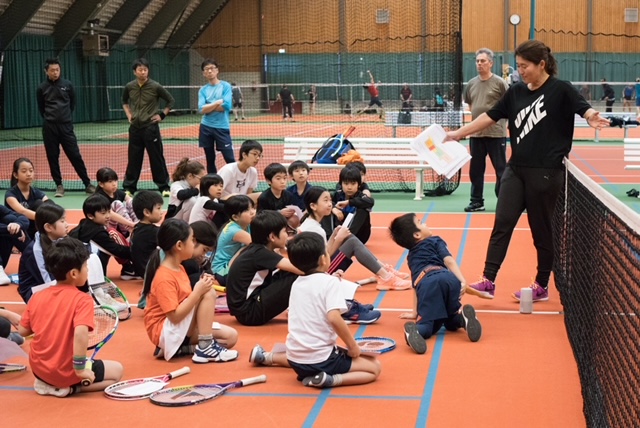 コニシスポーツの練習風景